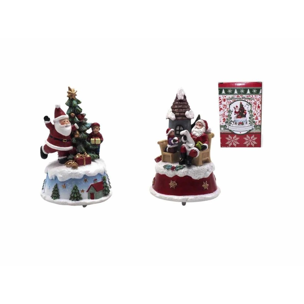 CARILLON BABBO NATALE BAMBINO H16 D10 2 ASSORTITI